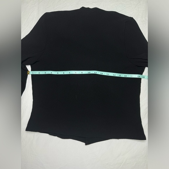 Open Blazer Black Textured Medium by George | Flowy - Picture 4 of 7